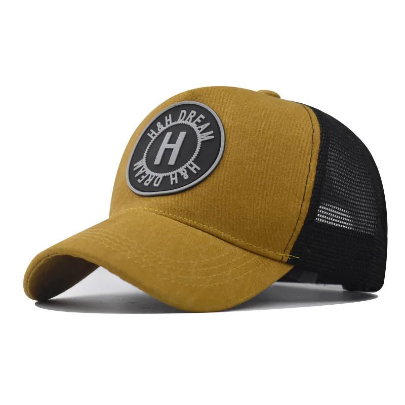 Boné Masculino Trucker Original Aba Curva - Modelo Titan - Empório Spartacus