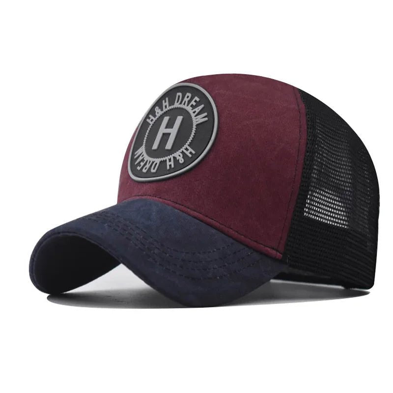 Boné Masculino Trucker Original Aba Curva - Modelo Titan - Empório Spartacus