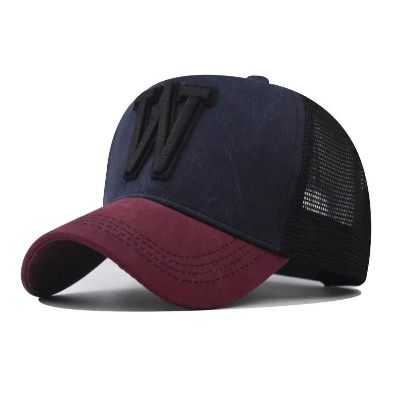 Boné Masculino Trucker Original Aba Curva - Modelo Titan - Empório Spartacus