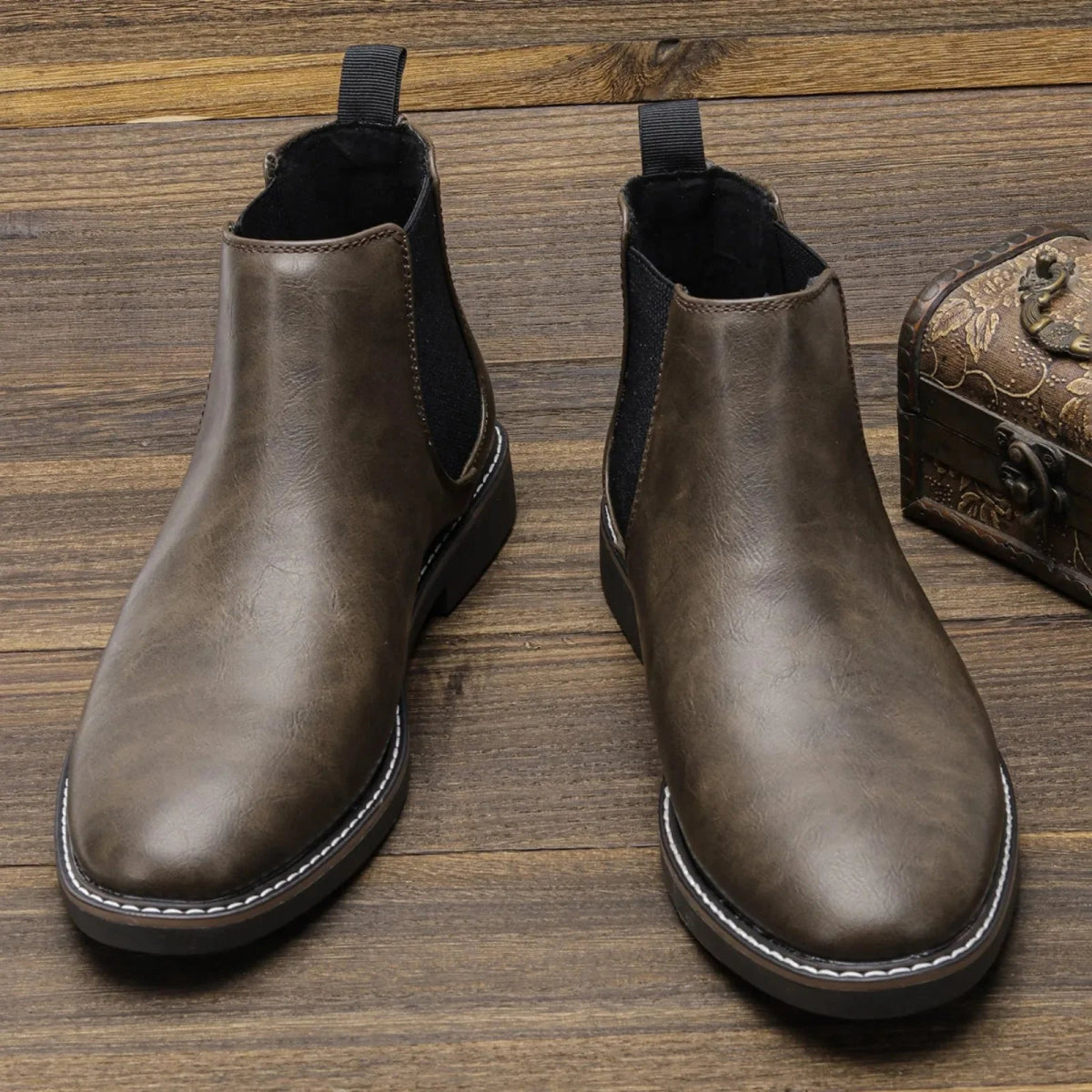 Bota Chelsea Masculina - Modelo Heritage - Empório Spartacus