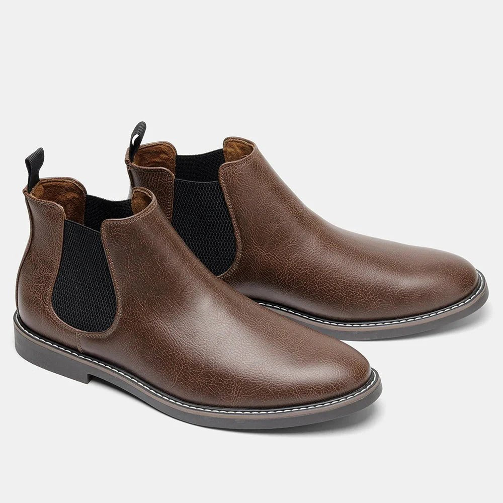 Bota Masculina Chelsea - Modelo Classic - Café - Empório Spartacus