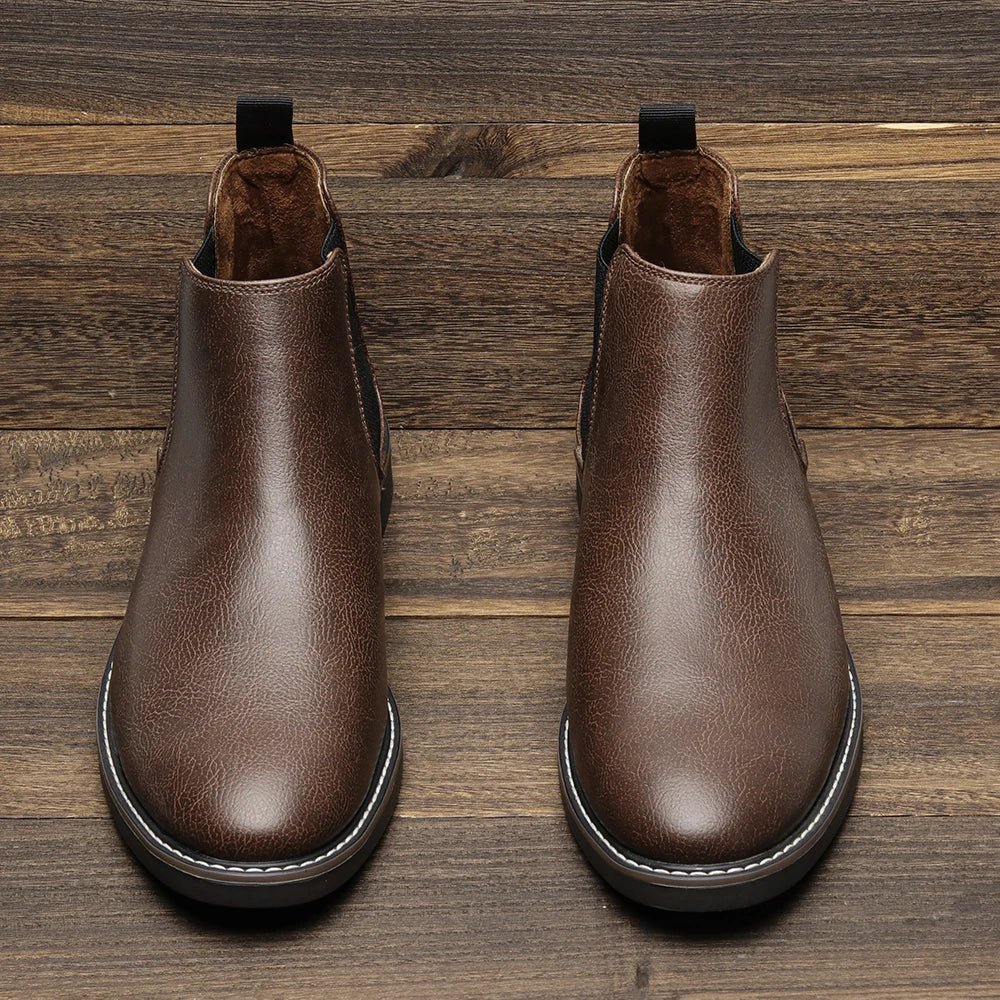 Bota Masculina Chelsea - Modelo Classic - Café - Empório Spartacus