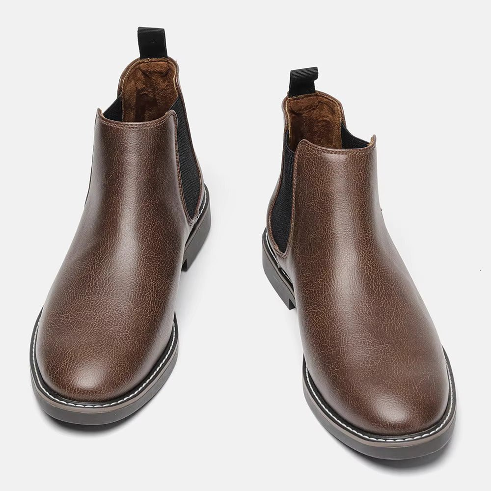 Bota Masculina Chelsea - Modelo Classic - Café - Empório Spartacus