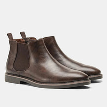 Bota Masculina Chelsea - Modelo Classic - Café - Empório Spartacus