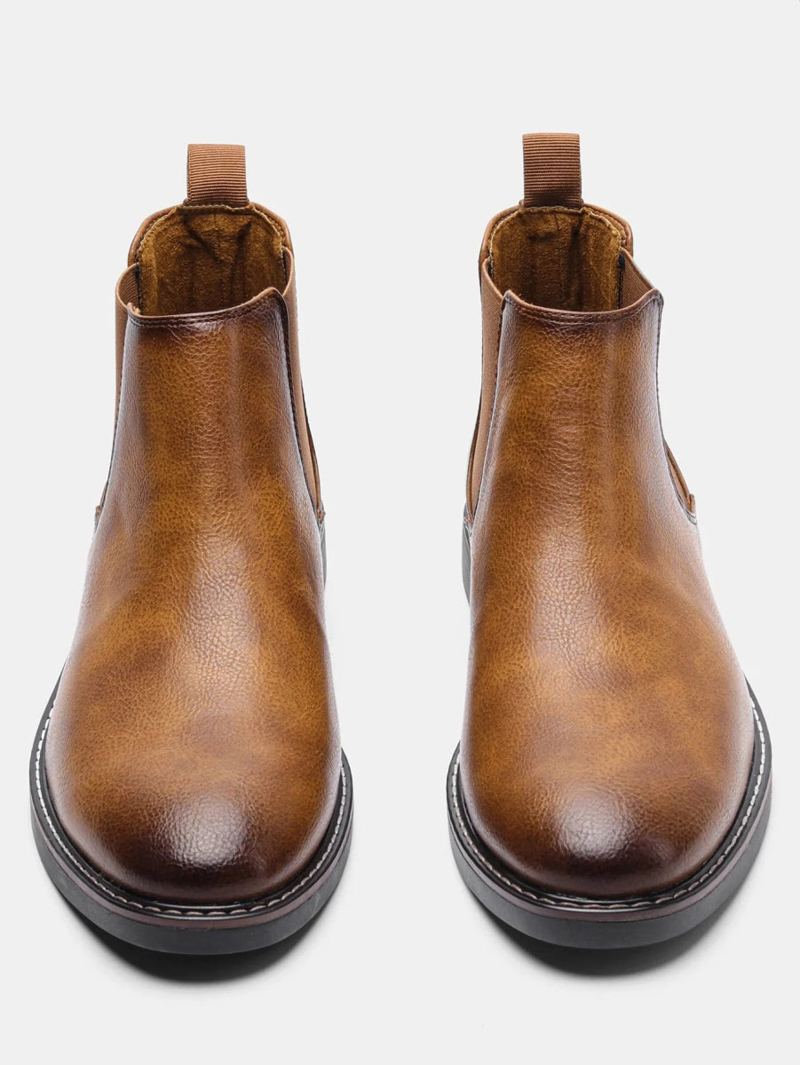 Bota Masculina Chelsea - Modelo Classic - Caramelo - Empório Spartacus