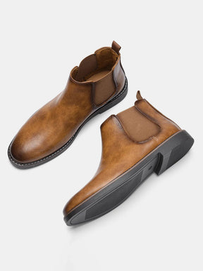 Bota Masculina Chelsea - Modelo Classic - Caramelo - Empório Spartacus