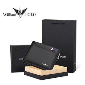 Carteira Masculina William Polo Bifold Modelo Executive - Empório Spartacus