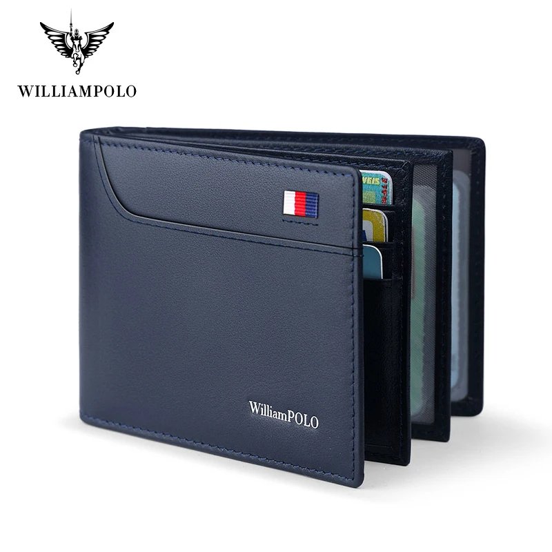 Carteira Masculina William Polo Bifold Modelo Executive - Empório Spartacus