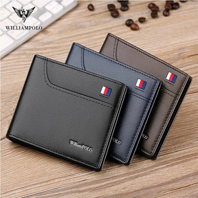 Carteira Masculina William Polo Bifold Modelo Executive - Empório Spartacus