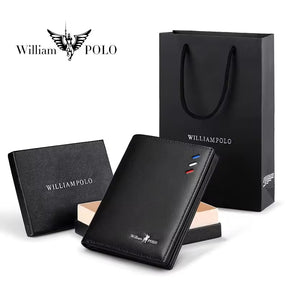 Carteira Masculina William Polo Modelo Essential - Empório Spartacus