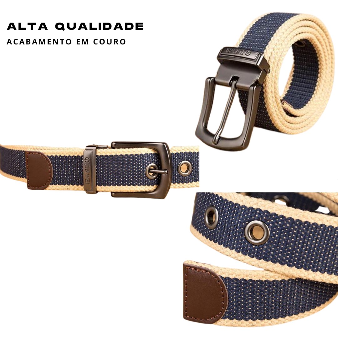 Cinto de Lona Masculino Modelo Tactical - Empório Spartacus