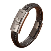 Pulseira Masculina de Couro Nomad - Empório Spartacus