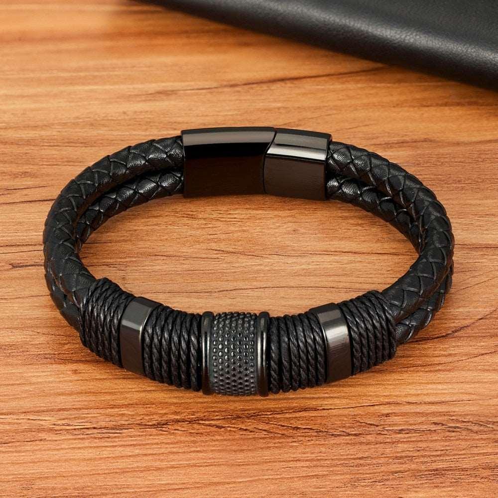 Pulseira Masculina de Couro Ranger - Empório Spartacus