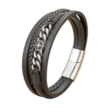 Pulseira Masculina de Couro Spartan - Empório Spartacus