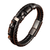 Pulseira Masculina de Couro Style Valorize - Empório Spartacus