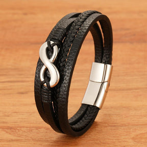 Pulseira Masculina de Couro Zenith - Empório Spartacus