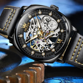 Relógio Automático Mecânico Masculino OLEVS Modelo Chronos - Empório Spartacus