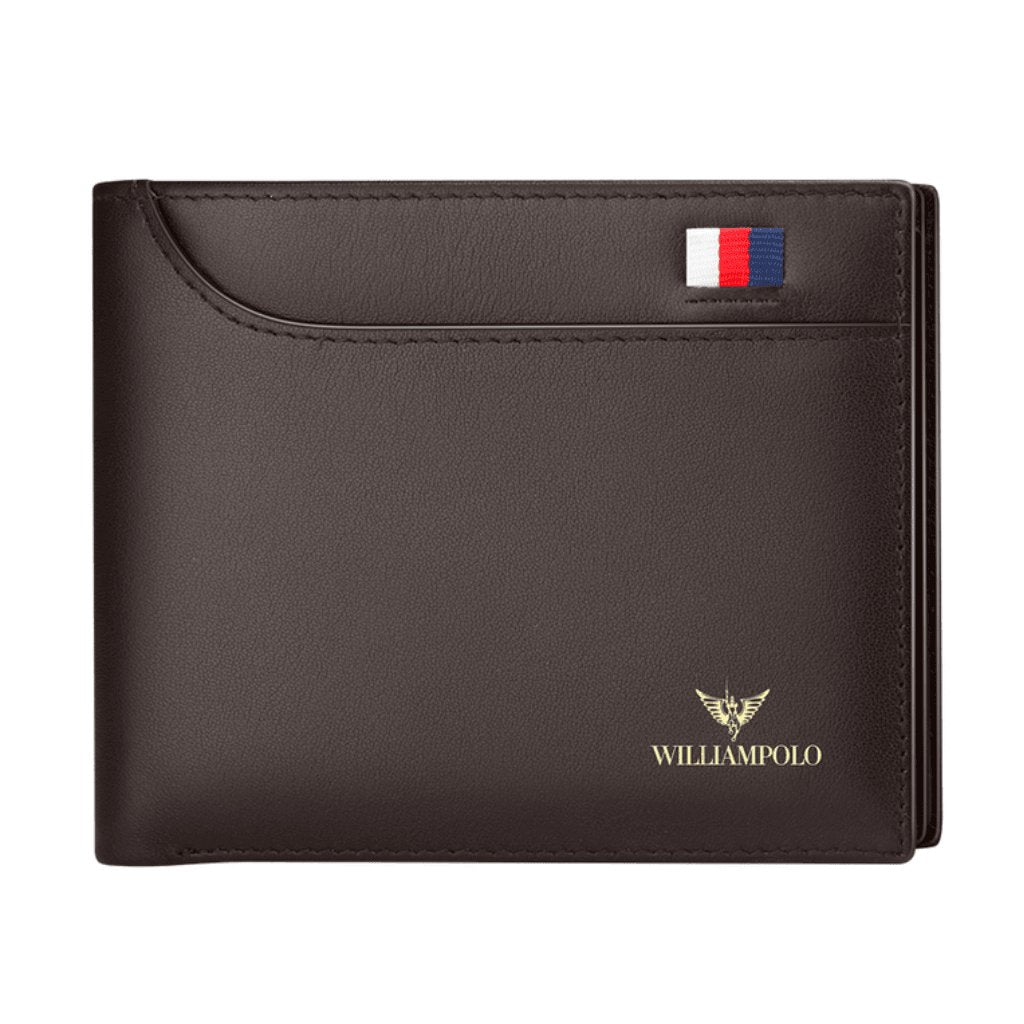 Carteira Masculina William Polo Bifold Modelo Executive - Empório Spartacus