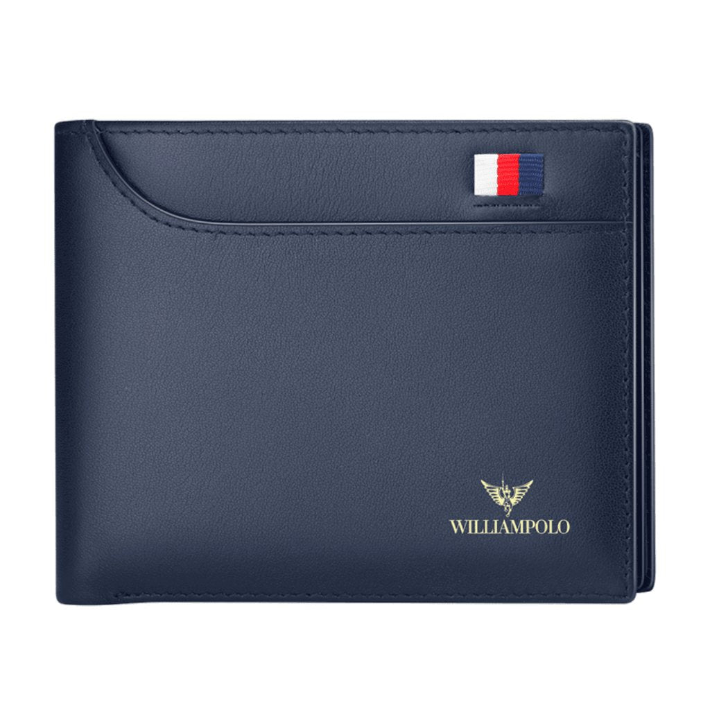 Carteira Masculina William Polo Bifold Modelo Executive - Empório Spartacus